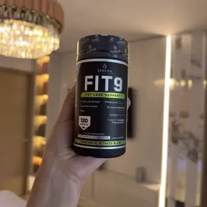 FIT 9 suplemento de apoyo para la perdida de grasa / SASCHA FITNESS