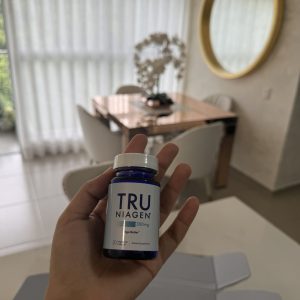 TRU NIAGEN Suplemento patentado NAD+ para antienvejecimiento y regeneración celular, 300 mg de niagen | Apoya la energía celular, el cerebro, los músculos | Ribosida de nicotinamida