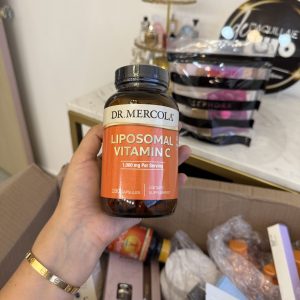 Dr. Mercola Vitamina liposómica C 1,000 mg por porción, 180 cápsulas, 90 porciones, mayor potencial de biodisponibilidad y protección contra las molestias intestinales