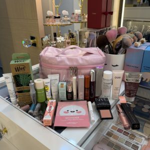 Kit maquillaje de lujo rosado