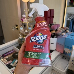 Resolve - Limpiador de telas y removedor de manchas de tapicería, 22 oz. liq.