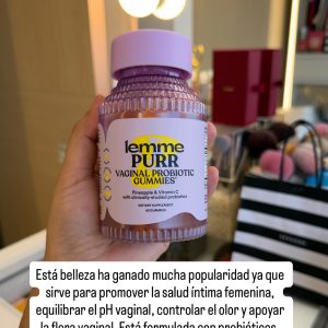 lemme PURR VAGINAL PROBIOTIC GUMMIES 60 gomas