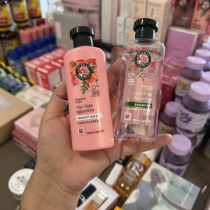 Herbal Essences duo de Shampoo y Acondicionador, Todo Tipo de Cabello, Rose Hips minis