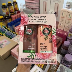 Herbal Essences Set de Shampoo y Acondicionador, Todo Tipo de Cabello, Rose Hips, 13.5 fl oz 2 Uds