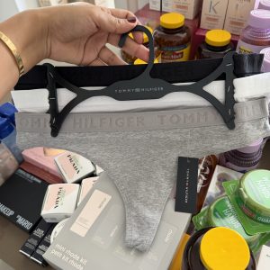 Trío de pantys hilo Tommy hilfiger talla L