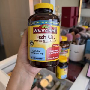 Omega 3 Fish Oil 2400 mg natura made – Alta potencia cardiovascular