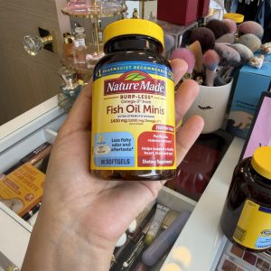 Omega 3 nature made Fish Oil Minis Burp-Less – Máxima comodidad y tolerancia