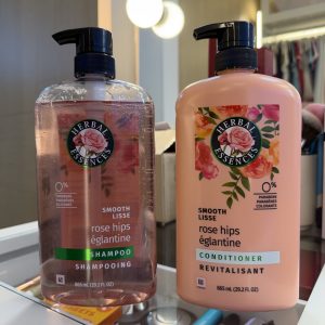 Herbal Essences duo de Shampoo y Acondicionador, Todo Tipo de Cabello, Rose Hips 58.4 onzas en total