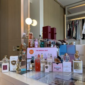 Kit de perfumes mini THE BRIDAL EDIT Ulta 14 perfumitos