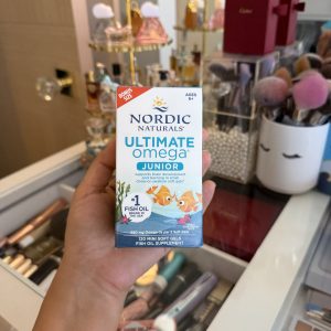 Nordic Naturals Ultimate Omega Junior - Ayuda a tener un corazón y cerebro saludables y mejora el estado de ánimo de niños en desarrollo, sabor fresa