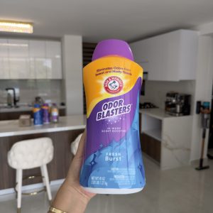 Perlas ARM & HAMMER Odor Blasters - Potenciador de aroma para ropa sucia, elimina olores difíciles, aroma fresco a explosión, botella de 24 onzas