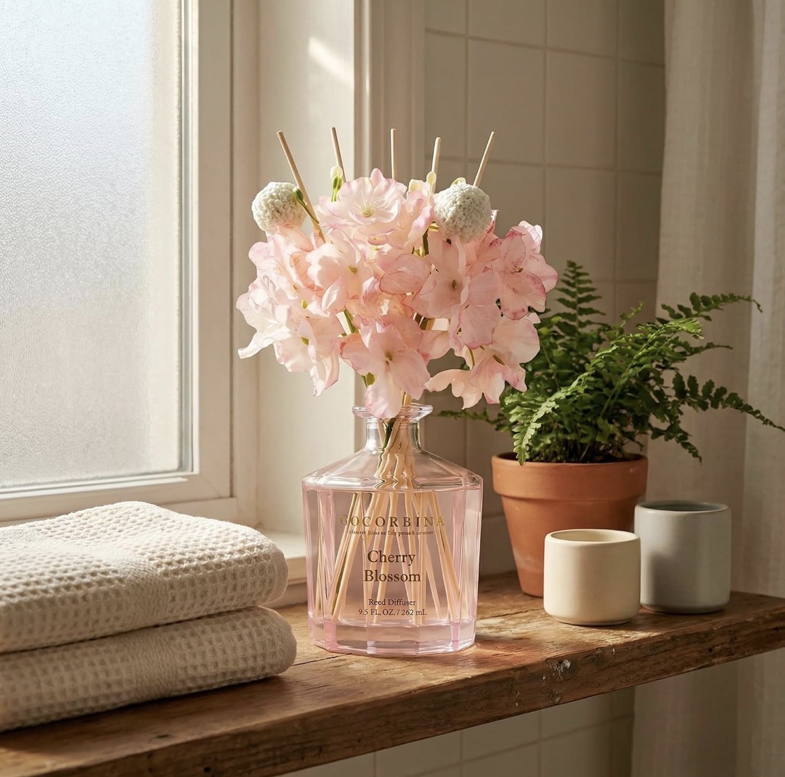 Hermoso ambientador cocorrina cherry blossom 8.5 onzas - Imagen 3