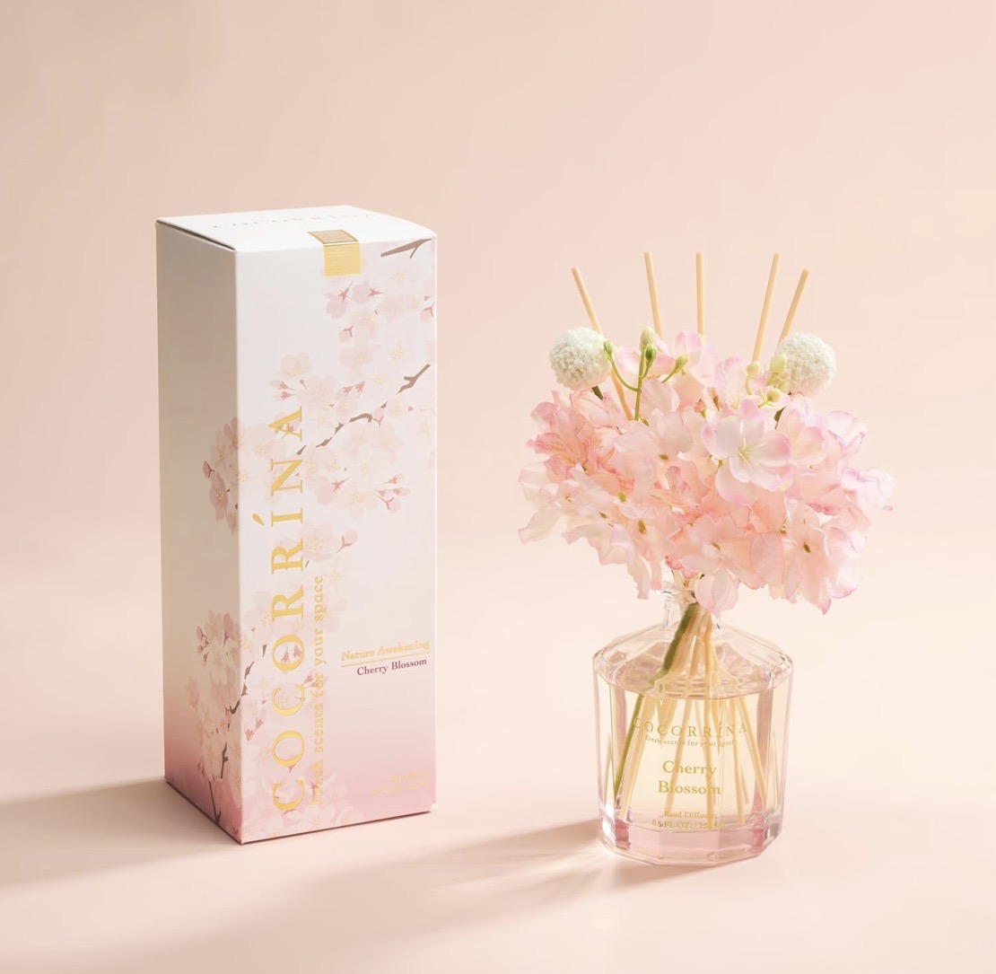 Hermoso ambientador cocorrina cherry blossom 8.5 onzas - Imagen 2