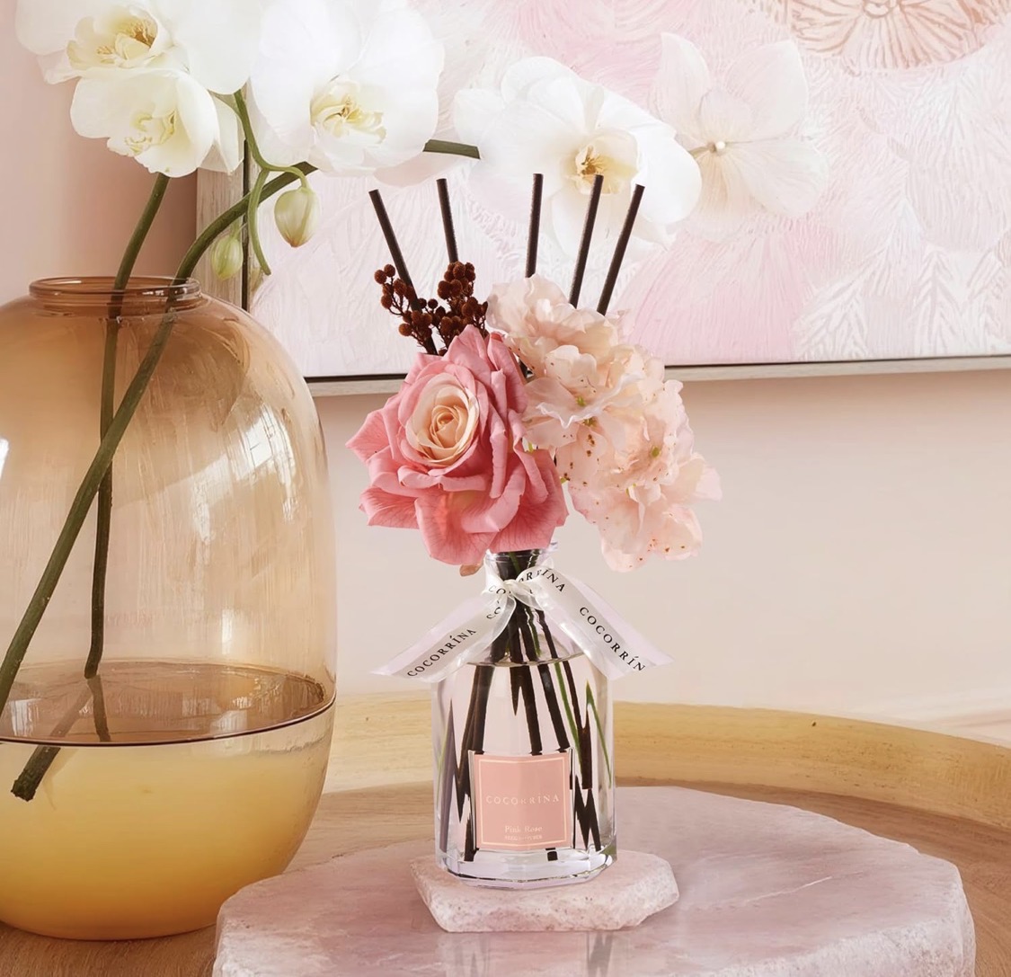 Hermoso ambientador cocorrina pink rose 8.5 onzas - Imagen 2