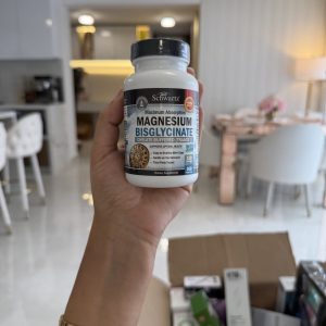 Magnesium Bisglycinate Chelated Supplement - 360 Capsulas Suplemento de glicinato de magnesio de alta absorción