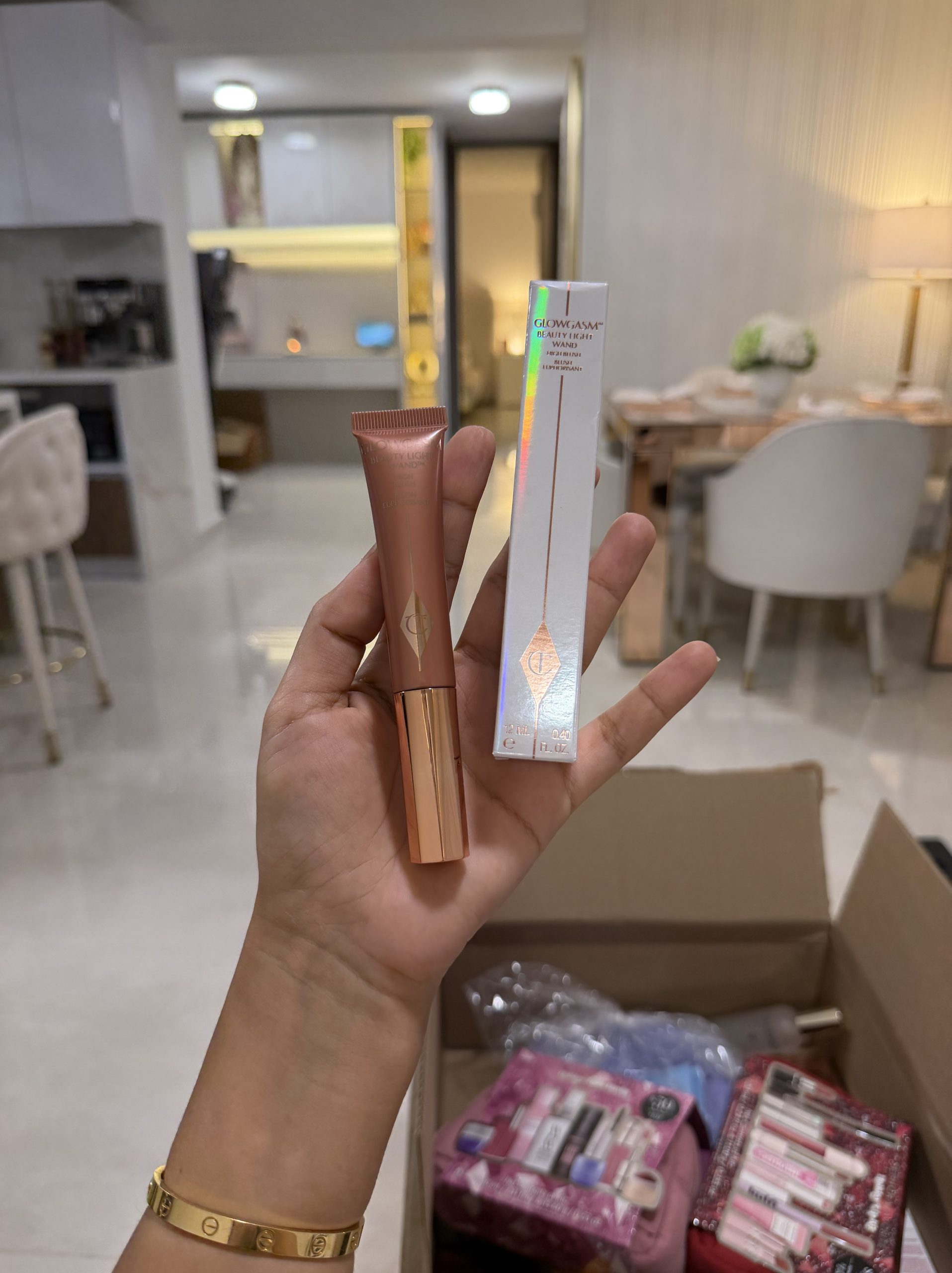 Charlotte Tilbury Beauty Highlighter Wand Tono pinkgasm