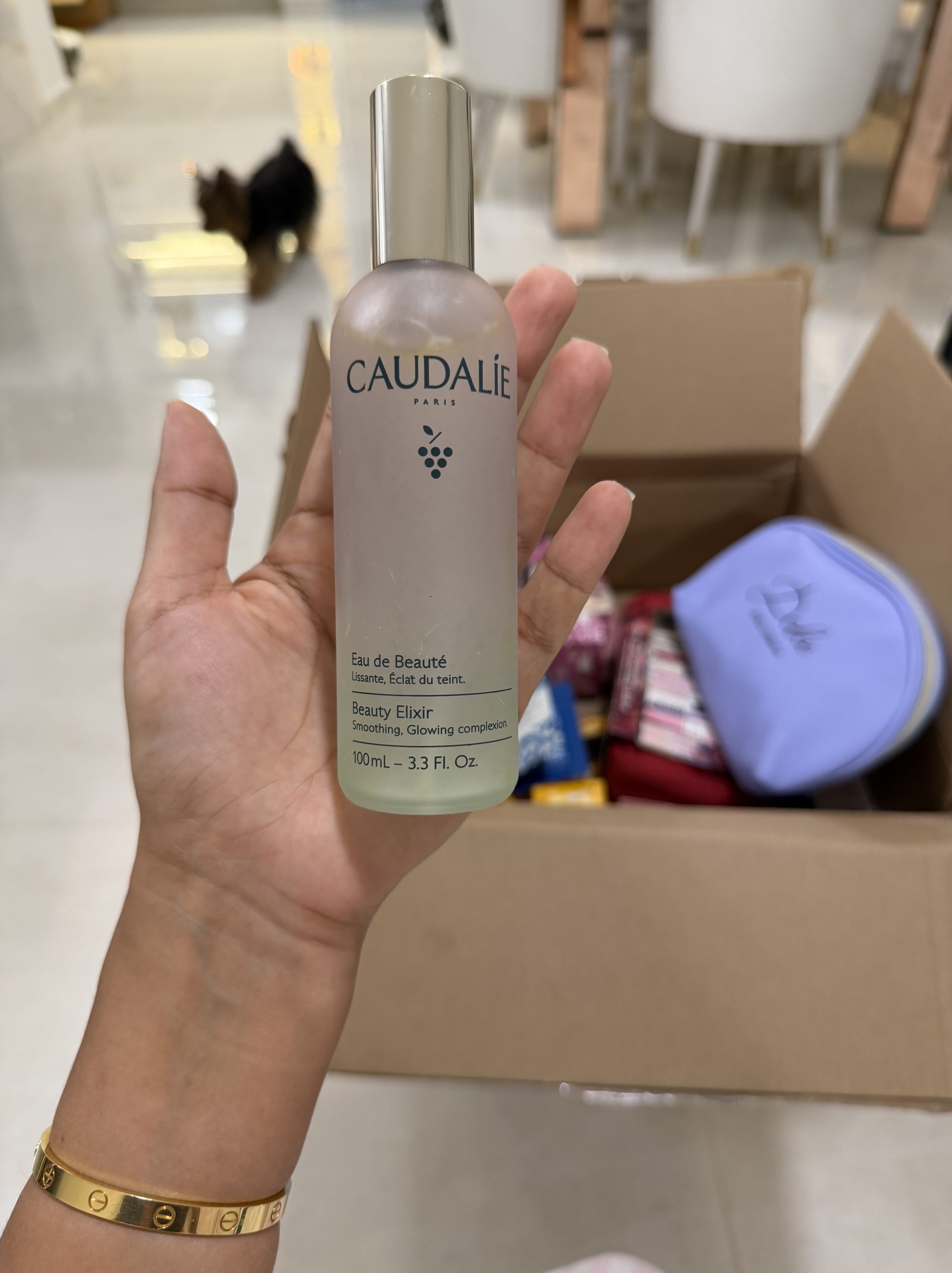 Caudalie Beauty Elixir Prep, Set Makeup, Glow Face Mist SIZE 100ml